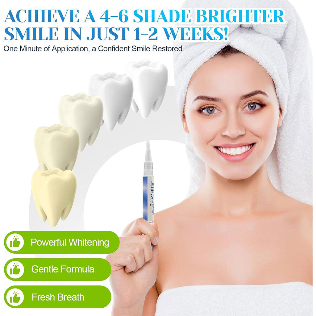 Stylo blanchissant pour les dents