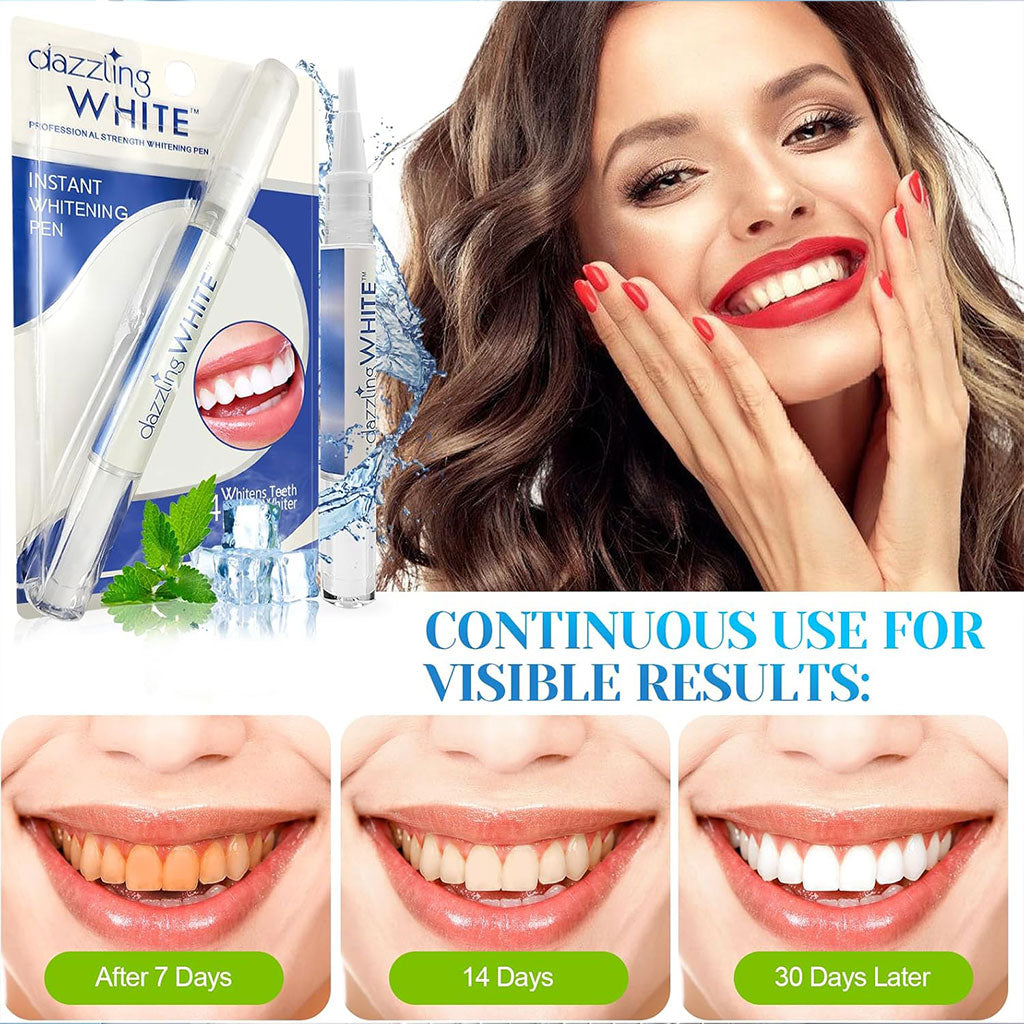 Stylo blanchissant pour les dents