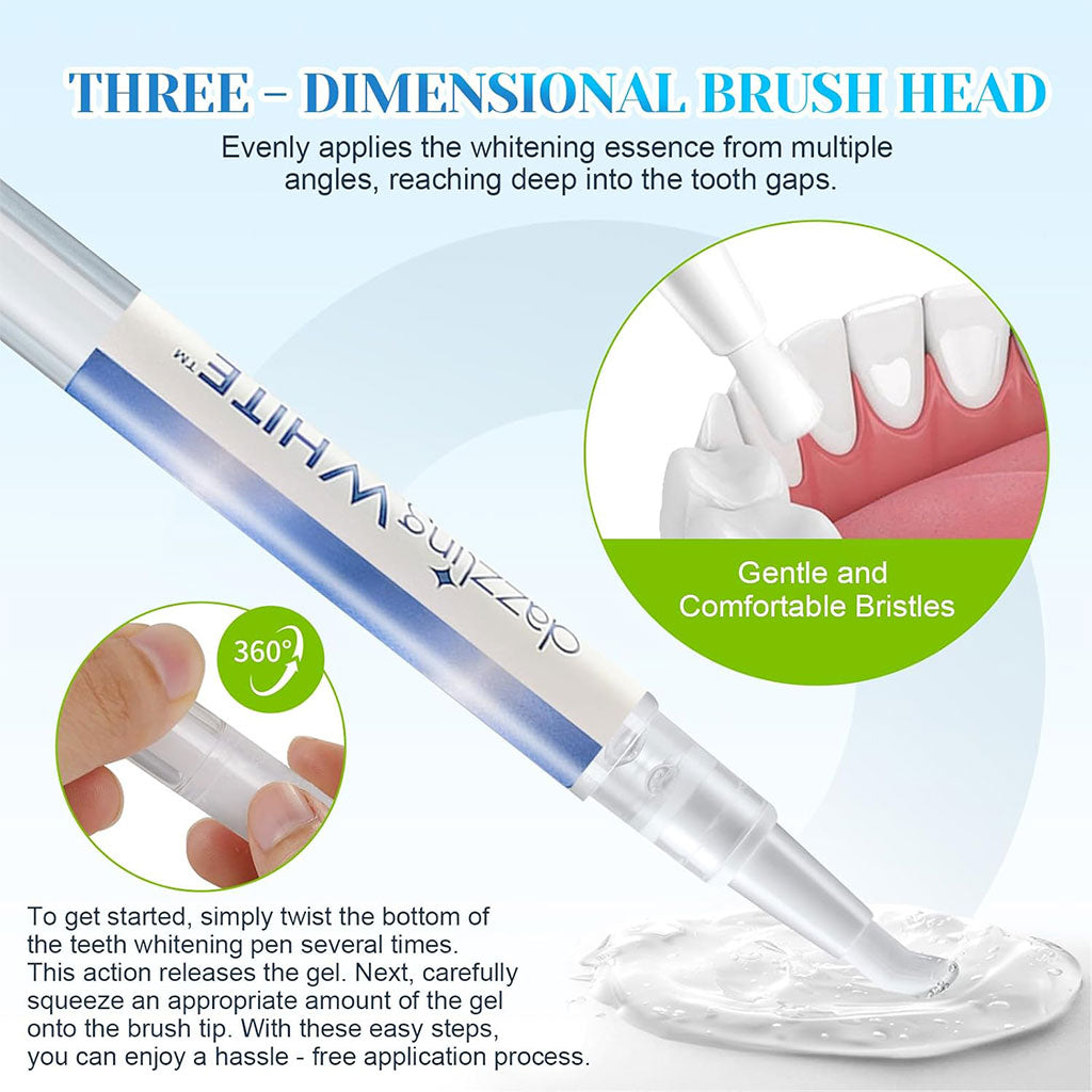 Stylo blanchissant pour les dents